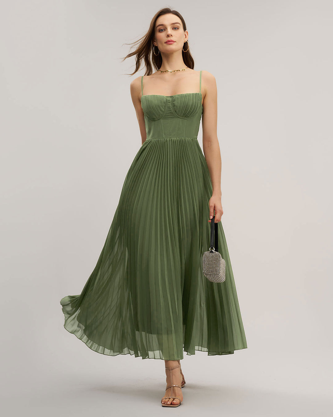 Selva – Elegantes Maxikleid mit fließendem Schnitt