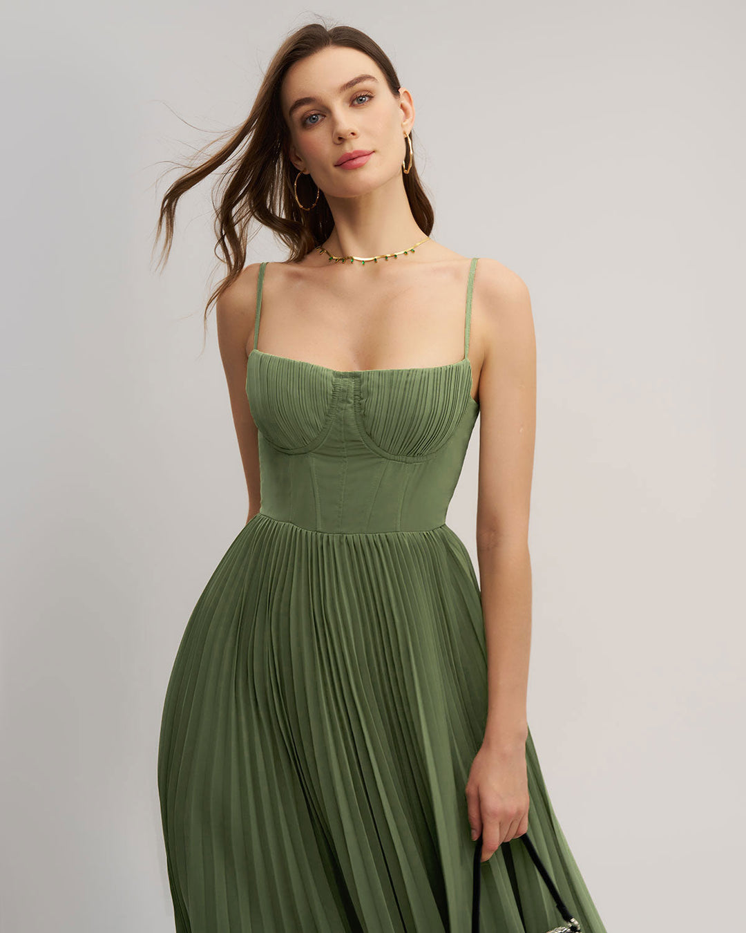 Selva – Elegantes Maxikleid mit fließendem Schnitt