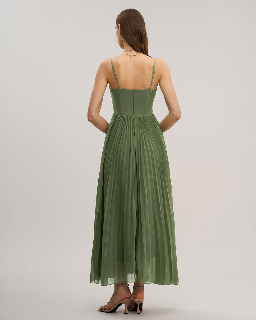Selva – Elegantes Maxikleid mit fließendem Schnitt